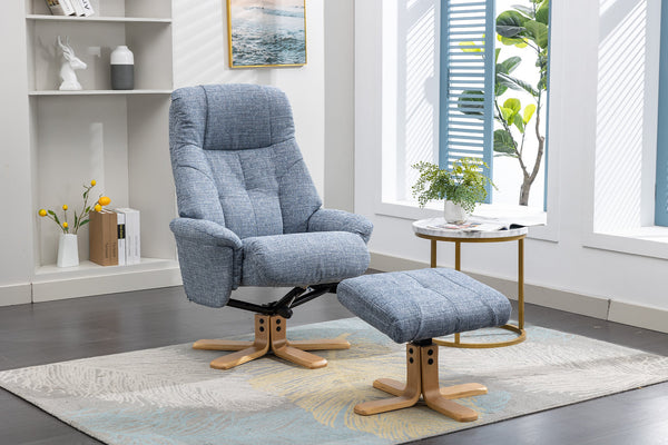 Dubai Swivel Chair and Stool