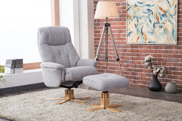 Dubai Swivel Chair and Stool