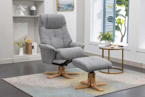 Dubai Swivel Chair and Stool