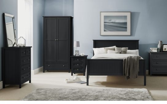 Maine Anthracite Bedroom